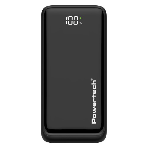 POWER BANK POWERTECH PT-1327 22.5W 20000mAh BLACK